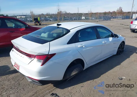 2021 Hyundai Elantra Sel из США, поврежденный, VIN 5NPLM4AG3MH002063